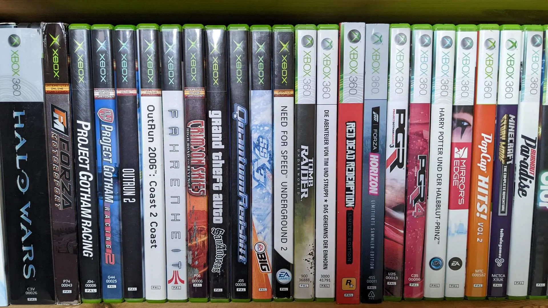 Ein kleiner Einblick in meine Xbox-Spielesammlung